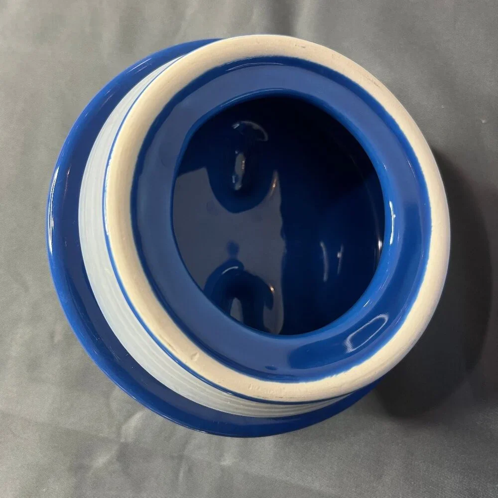 Rae Dunn Cookie Jar SHALOM Canister Hanukkah Artisan Collection 8 Inches - Picture 6 of 11